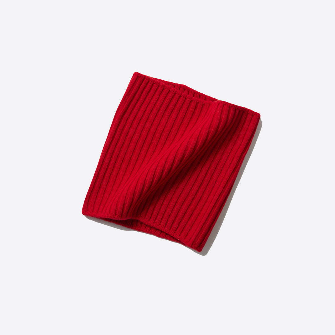 RoToTo Seamless Neck Warmer in Red