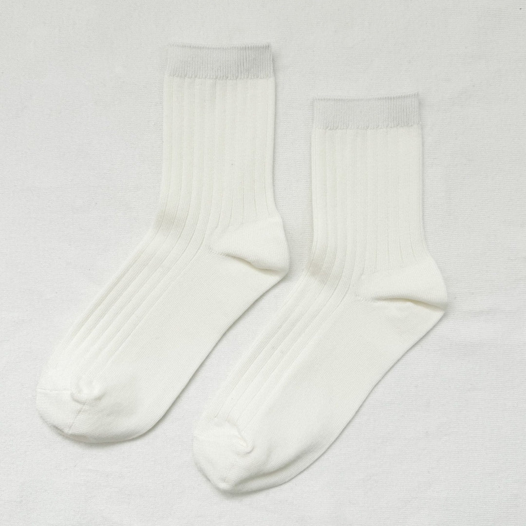 Le Bon Shoppe Her Socks in Classic White