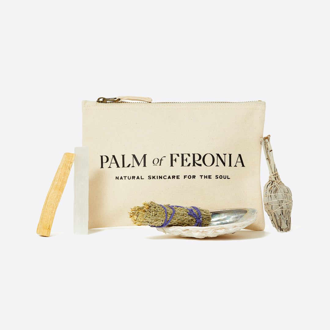 Palm of Feronia Smoke Cleanse Set