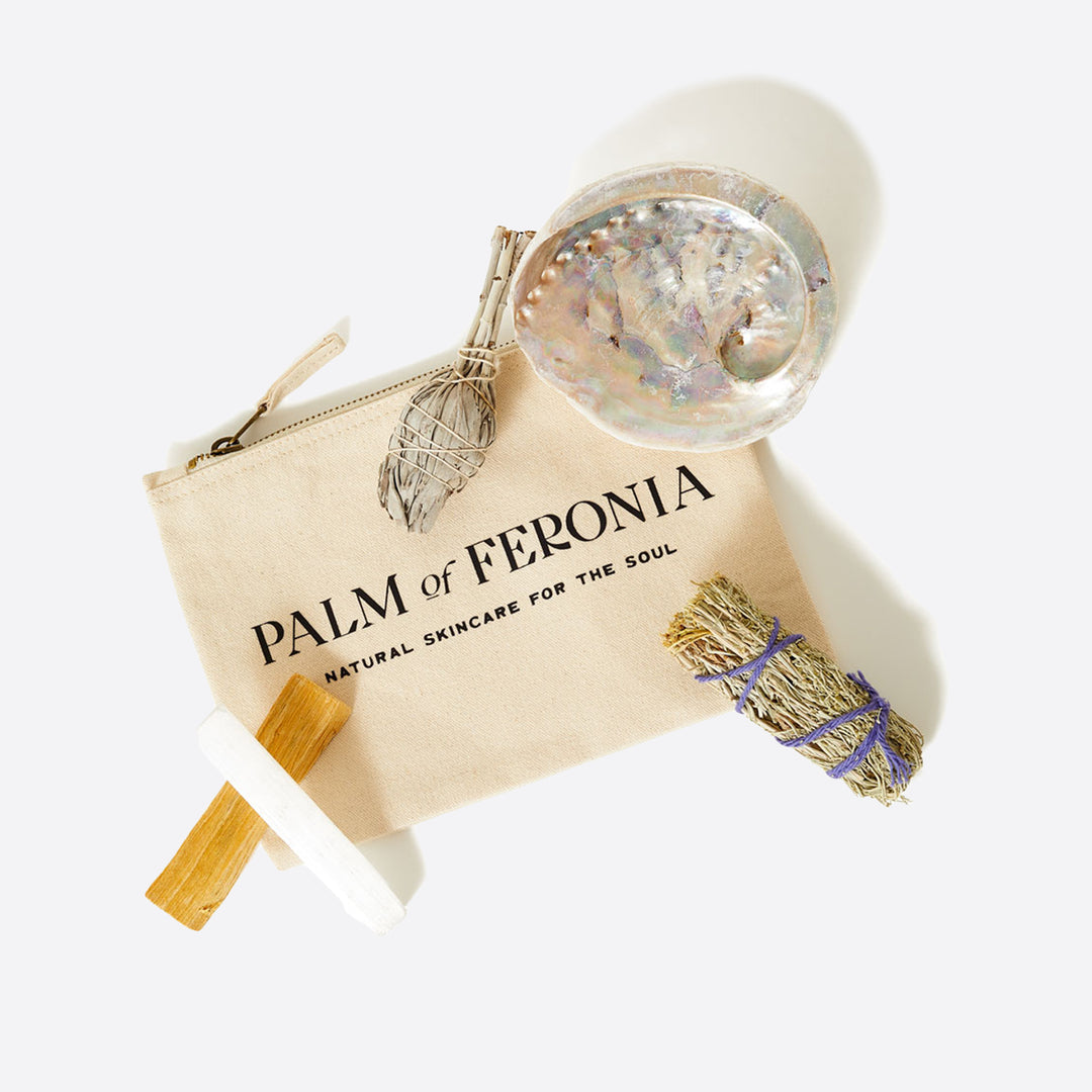 Palm of Feronia Smoke Cleanse Set