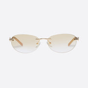 Le Specs Slinky Sunglasses in Gold