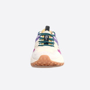 Flower Mountain Washi Trainers in Off White / Pink