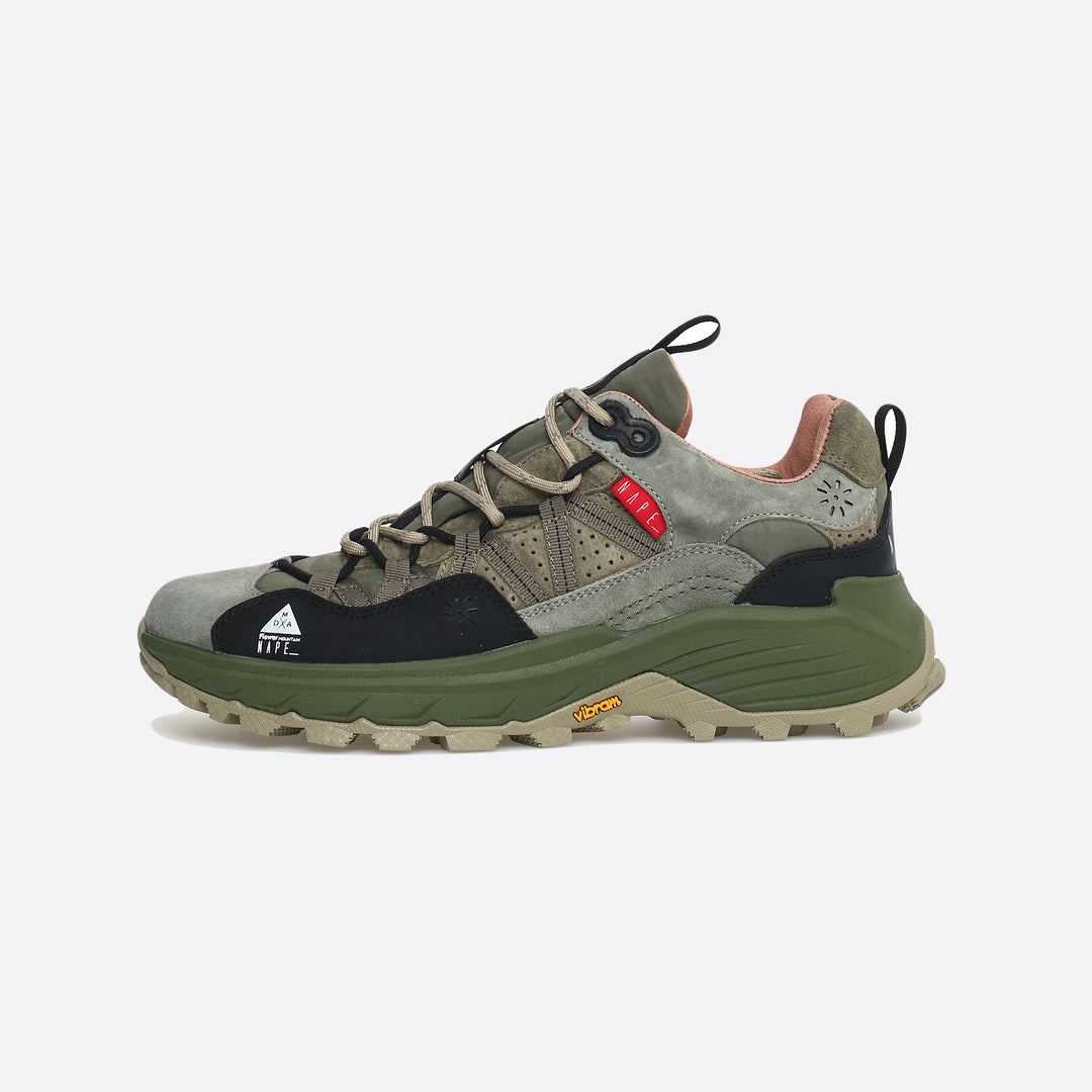 Flower Mountain Iwano Trainers in Army Green