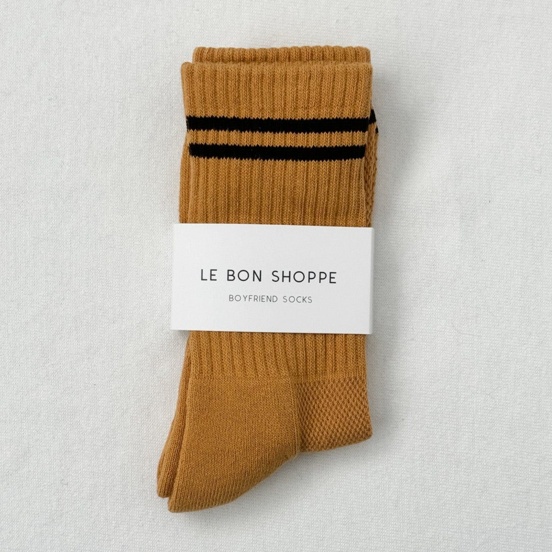 Le Bon Shoppe Boyfriend Socks in Biscotti
