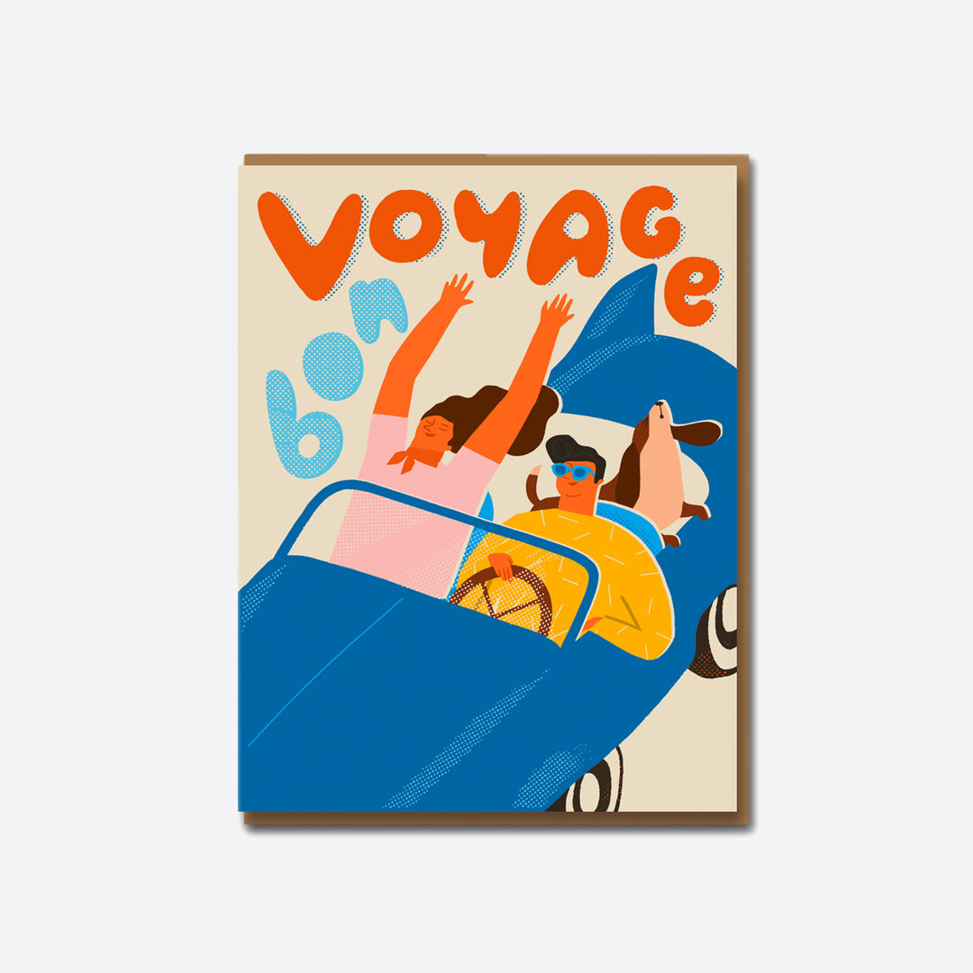 Taisiia Kordiukova Bon Voyage Card