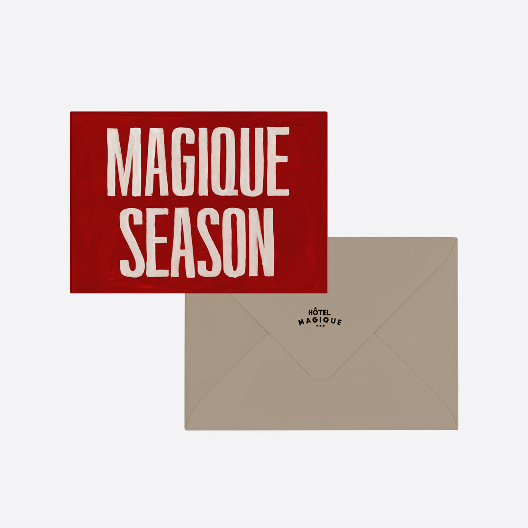 Hotel Magique 'Magique Season' Greeting Card