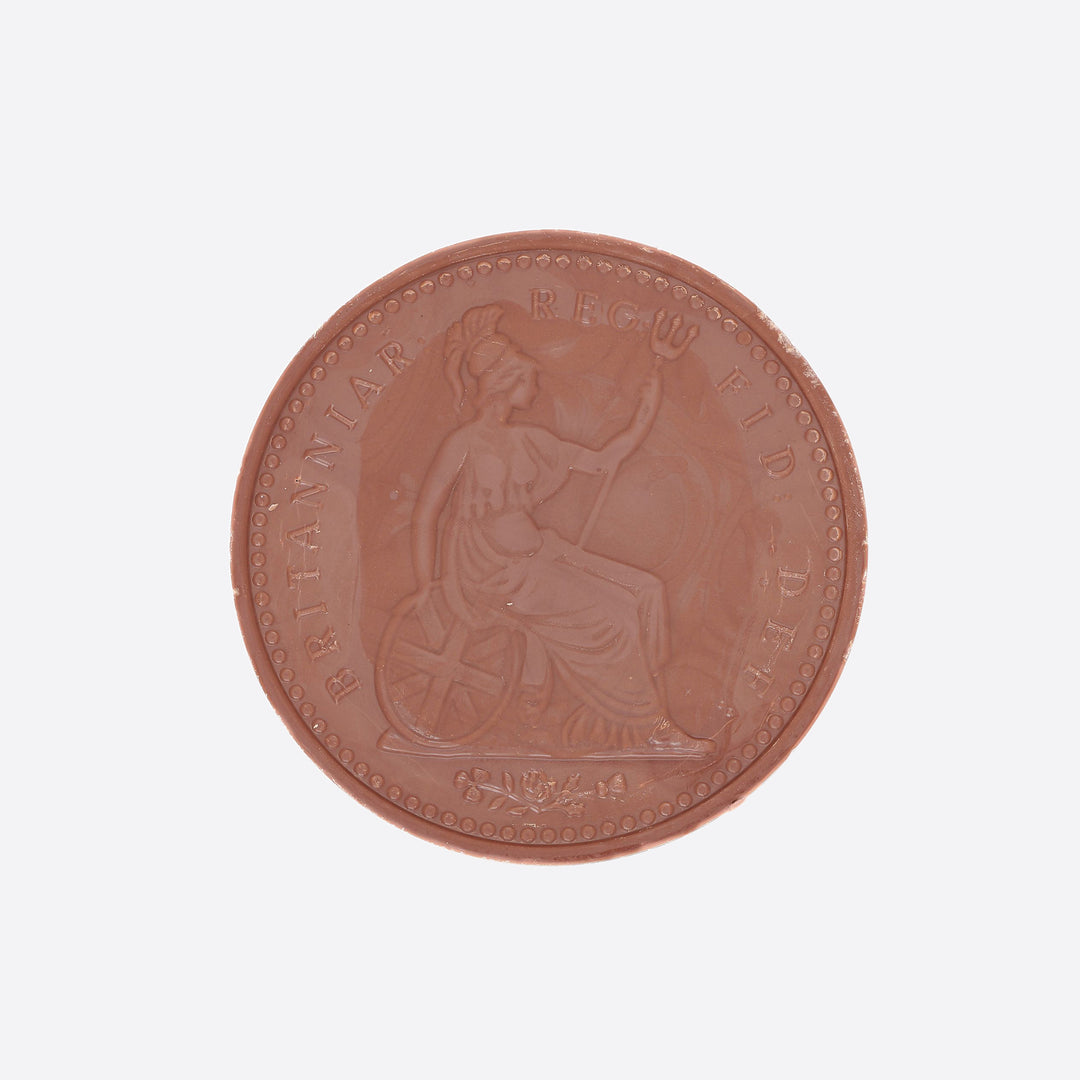 Rococo Luxury Large Milk Chocolate Gold Coin