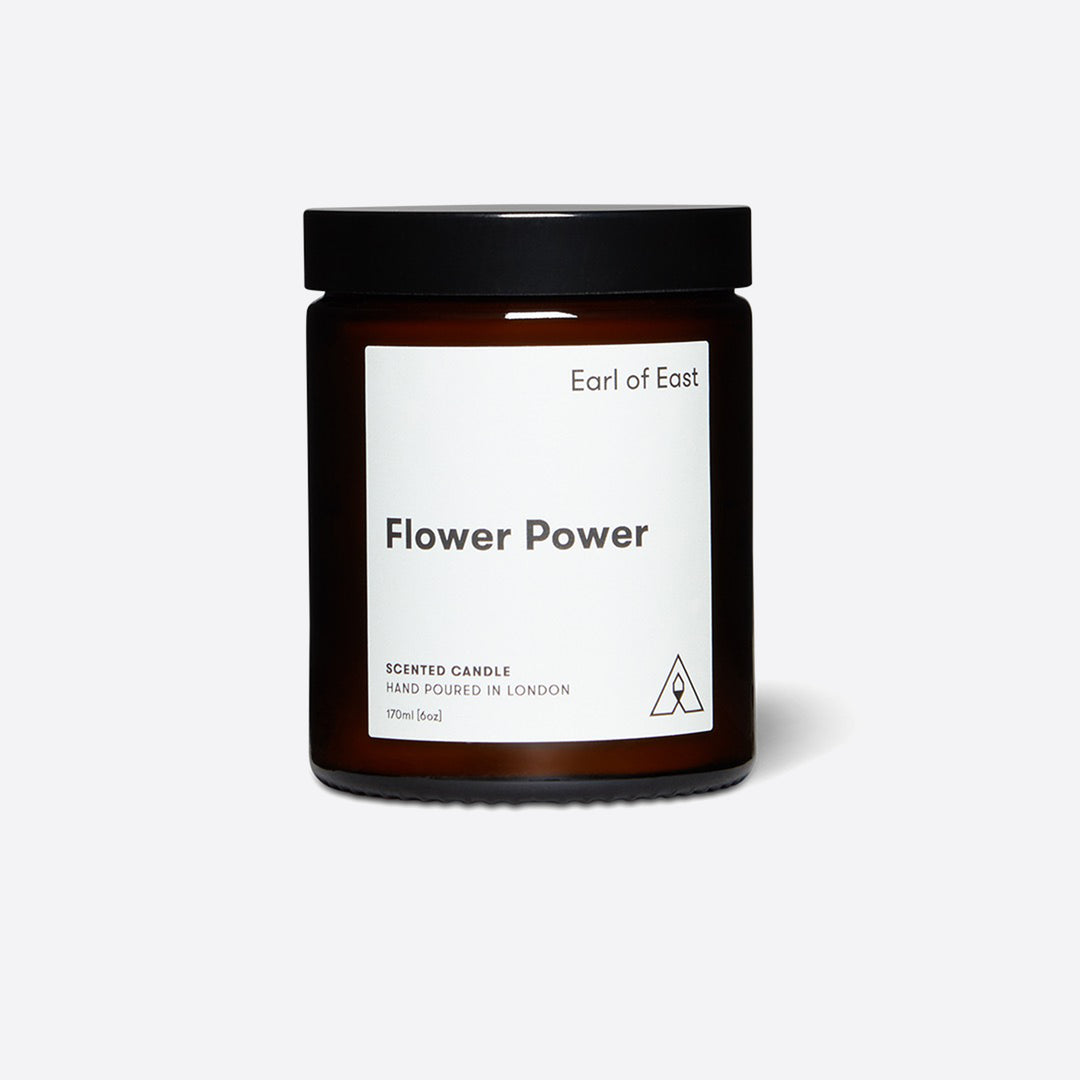 Earl of East Soy Wax Candle - Flower Power - Medium