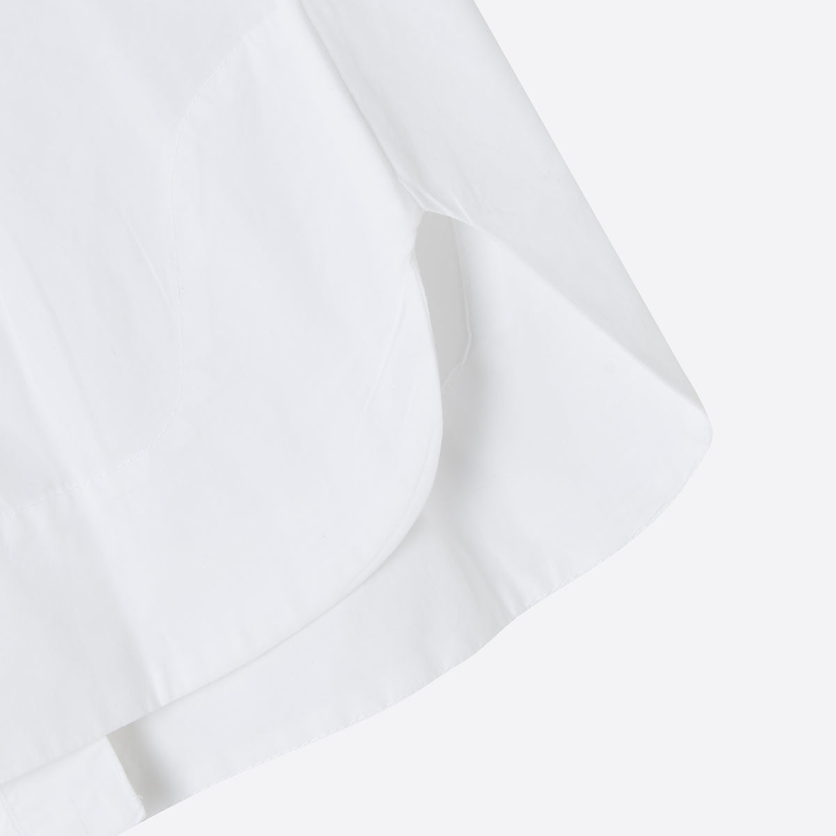 Ganni Cotton Poplin Shirt in White – Our Daily Edit.