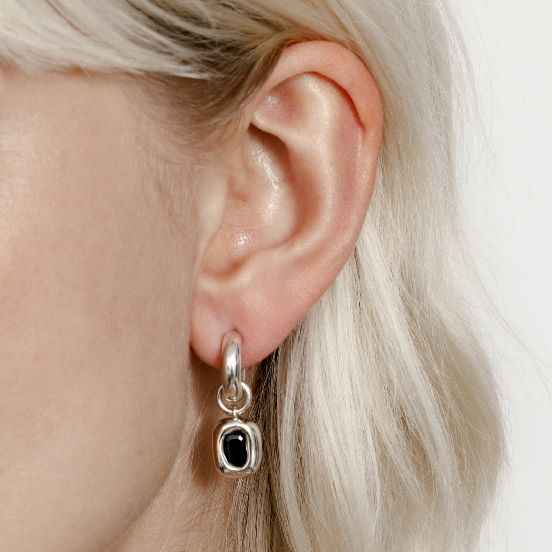 Wolf Circus Celeste Earrings in Blue and Sterling Silver