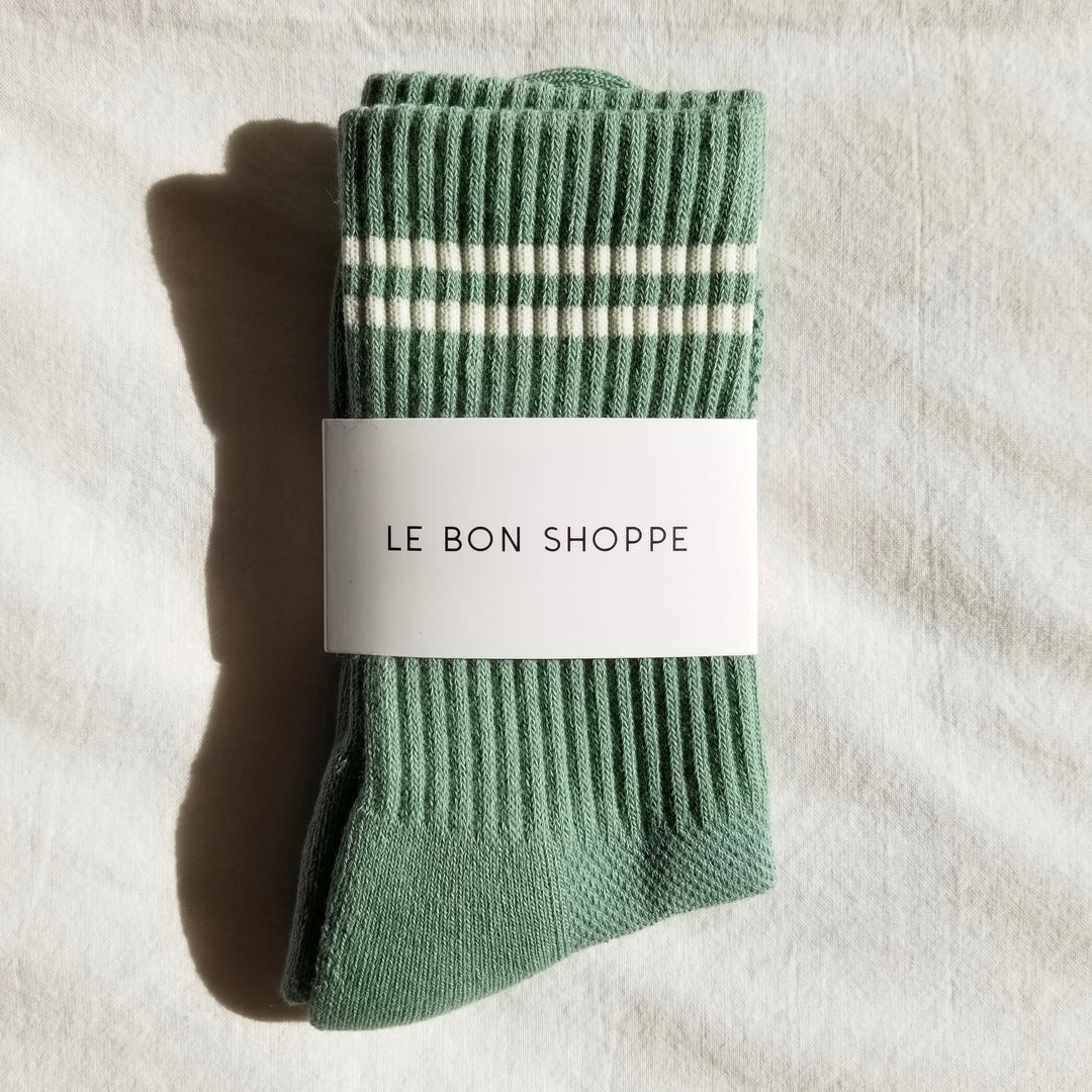 Le Bon Shoppe Boyfriend Socks in Meadow